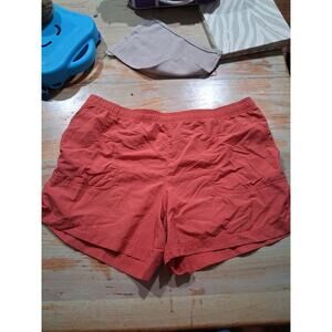 Columbia Shorts Womens XL Red Activewear Jogging Gym Beach Hiking